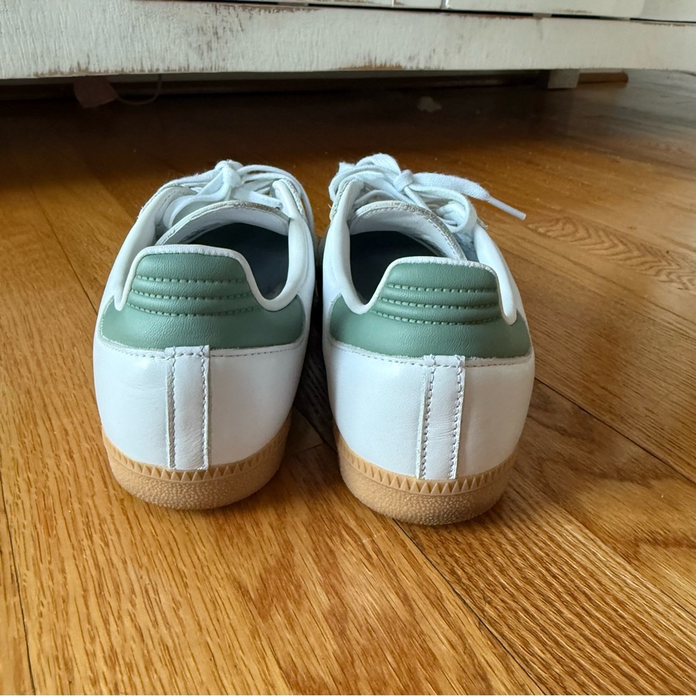 Adidas Samba White and Green - Picture 6 of 9